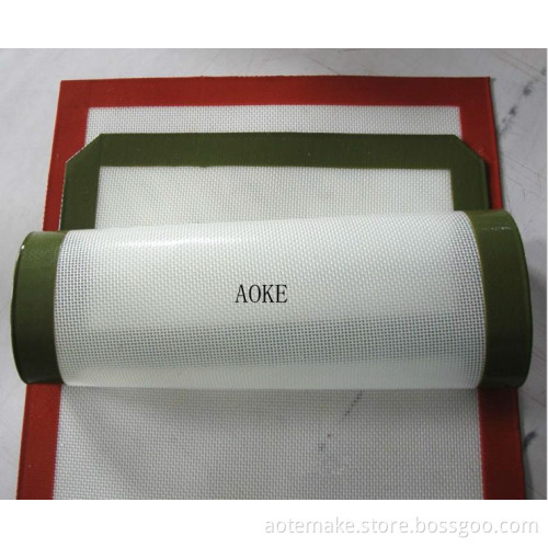 Silicone fiberglass rolling mat